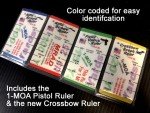 Rifle Scope Ruler Click Calculator Combo Pack