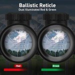 Qande 1.5-5x32 Illuminated Crossbow Scope