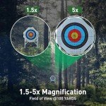 Qande 1.5-5x32 Illuminated Crossbow Scope