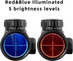 Illuminated Compact Crossbow Scope for Hunting