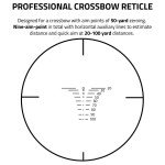 2-7x32 Crossbow Scope with Ballistic Reticle