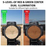 2-7x32 Crossbow Scope with Ballistic Reticle
