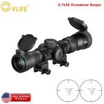 CVLIFE 2-7x32 Illuminated Crossbow Scope