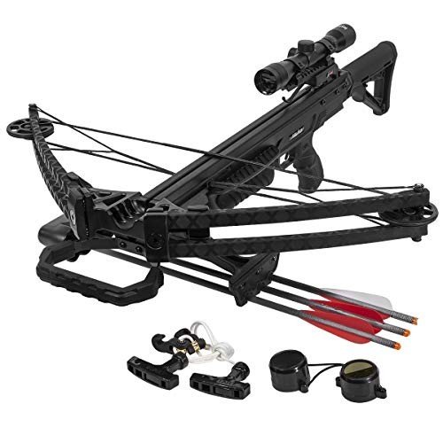 XtremepowerUS 165 Lbs Hunter Sniper Crossbow Set