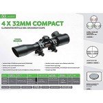 TruGlo 4x32 Compact Illuminated Crossbow Scope
