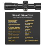 Dual Illuminated 1.5-5x32 Crossbow Scope