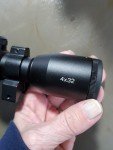 4X32 Crossbow Scope with Illuminated Reticle