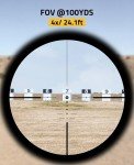 4x32 Illuminated Crossbow Scope with Rangefinder