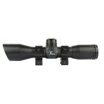 Compact 4X32 Crossbow Scope with Red/Green Reticle