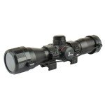 Compact 4X32 Crossbow Scope with Red/Green Reticle