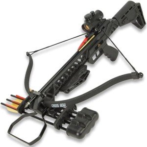 Avalanche Hellhound Recurve Crossbow with Red-Dot Scope