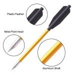 Koicaxy 36 PCS Mini Crossbow Bolts with Tips