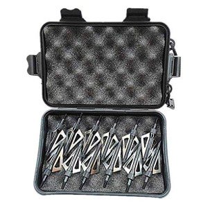 12-Pack 125 Grain Hunting Broadheads with Case