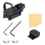 Feyachi Adjustable Reflex Sight with Red/Green Reticle