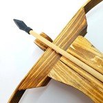 Wooden Toy Crossbow Set with Arrows & Quiver