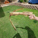 Wooden Toy Crossbow Set with Arrows & Quiver