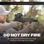 420fps Reverse Draw Crossbow - 150lbs Draw Weight