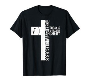Archery and Jesus Lovers Crossbow T-Shirt