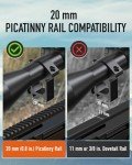 Pinty 3-9X40 Red/Green Illuminated Scope