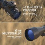 Pinty 3-9X40 Red/Green Illuminated Scope