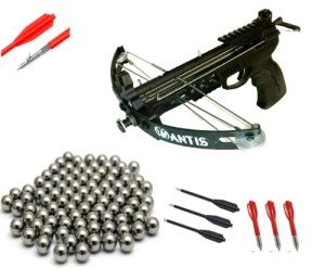 60lbs Mantis Pistol Crossbow with Fishing Spool