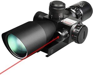 CVLIFE 2.5-10x40e Hunting Rifle Scope with Mounts