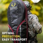TenPoint Narrow Soft Crossbow Case - Black/Red