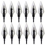 Sososhoot 12-Pack 150 Grain Fishbone Broadheads