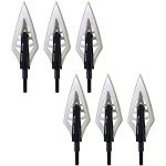 Sososhoot 12-Pack 150 Grain Fishbone Broadheads