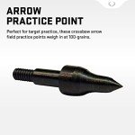 TenPoint 100-Grain Practice Points - 6 Pack