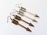 Tribal Arrow Earrings for Hunters and Archers