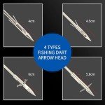12-Pack Soporter Arrow Tips for Bowfishing Crossbows
