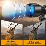 CVLIFE 4x32 Compact Crossbow Scope with Mounts