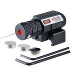 Pinty Compact Tactical Red Laser Sight with Mount