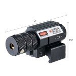 Pinty Compact Tactical Red Laser Sight with Mount