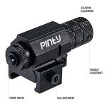 Pinty Compact Tactical Red Laser Sight with Mount