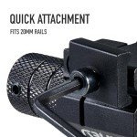 Pinty Compact Tactical Red Laser Sight with Mount