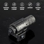Pinty Compact Tactical Red Laser Sight with Mount