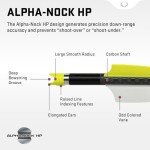 Pro Elite 400 Carbon 20" Arrows with Alpha Nocks
