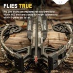 Pro Elite 400 Carbon 20" Arrows with Alpha Nocks