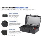 Smarkey Broadhead Storage Box for Crossbow Accessories