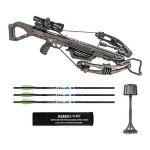 Killer Instinct 405 FPS Crossbow with Broadheads & Case