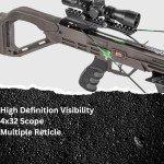 Killer Instinct 405 FPS Crossbow with Broadheads & Case