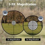 CVLIFE 3-9x40 Compact Scope with Mounts