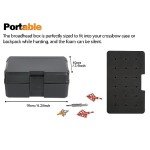 Smarkey Broadhead Box for 18 Arrow Points