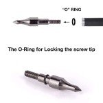 LWANO 20-22 Inch Carbon Crossbow Bolts with Broadheads