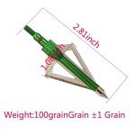 12PK Broadheads 100 Grain for Crossbows & Bows