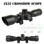 TACFUN 4X32 Compact Crossbow Scope with Lens Covers