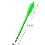 Kavard Mini Crossbow Bolts 6.3 Inch (60 Pack)