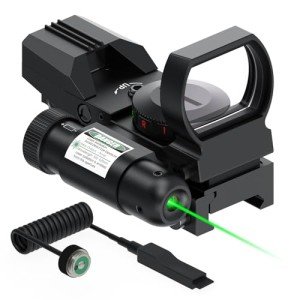 Feyachi RSL-88 Reflex Sight with Green Laser